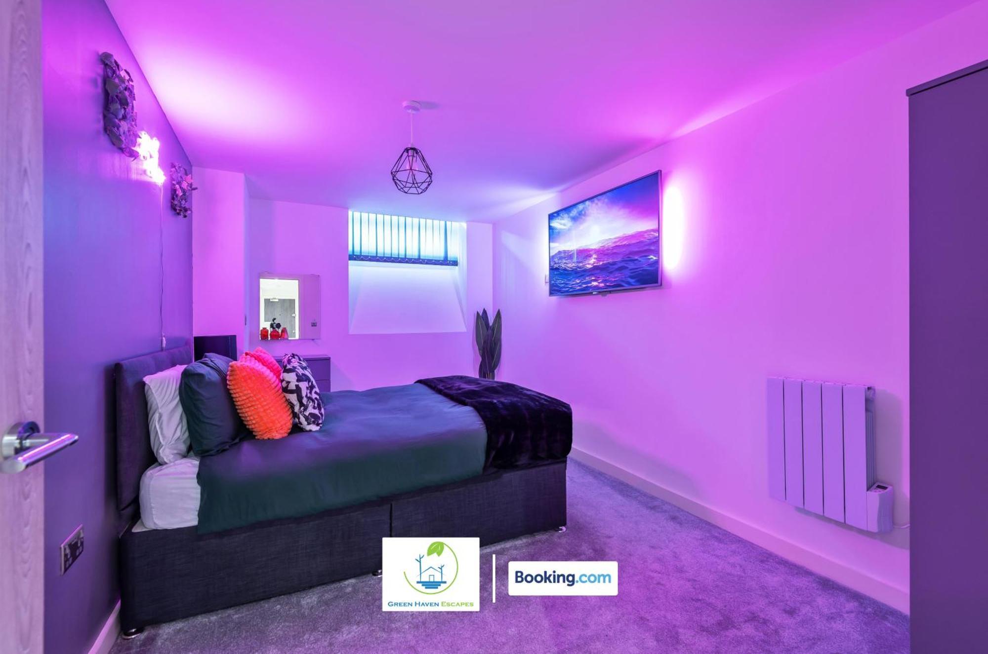 Spacious 1 Bedroom Apartment With 4K Cinema Experience By Green Haven Escapes In Bradford Bradford  Exterior foto