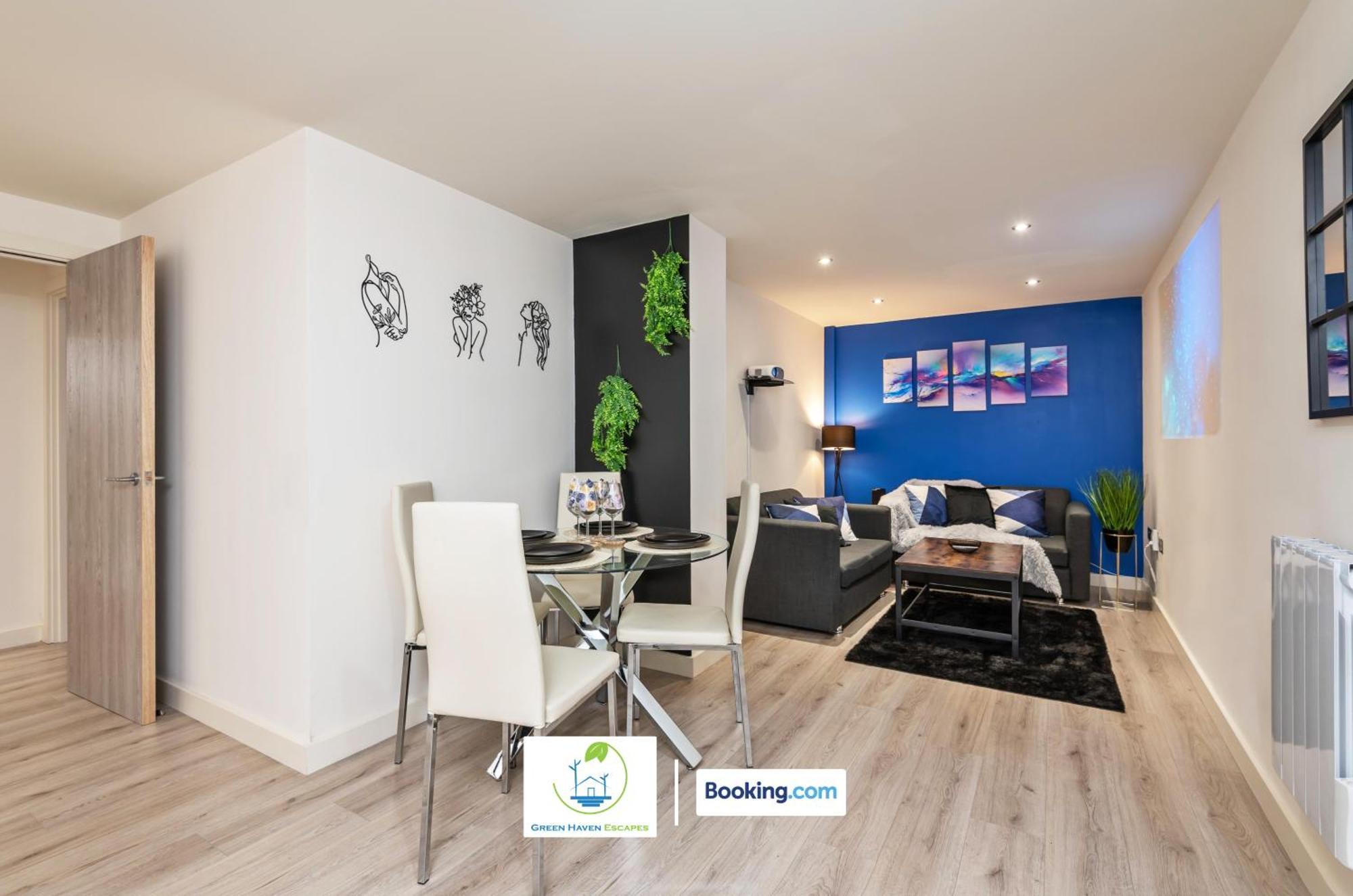 Spacious 1 Bedroom Apartment With 4K Cinema Experience By Green Haven Escapes In Bradford Bradford  Exterior foto
